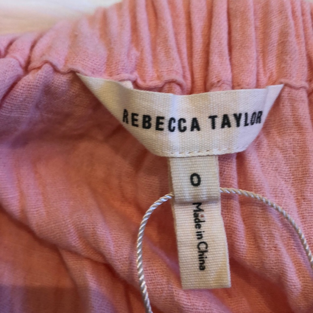 Rebecca Taylor Off The Shoulder Gauze Dress - Picture 5 of 7
